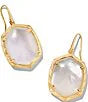 Copy of Daphne Drop Earrings Gold Ivory MOP