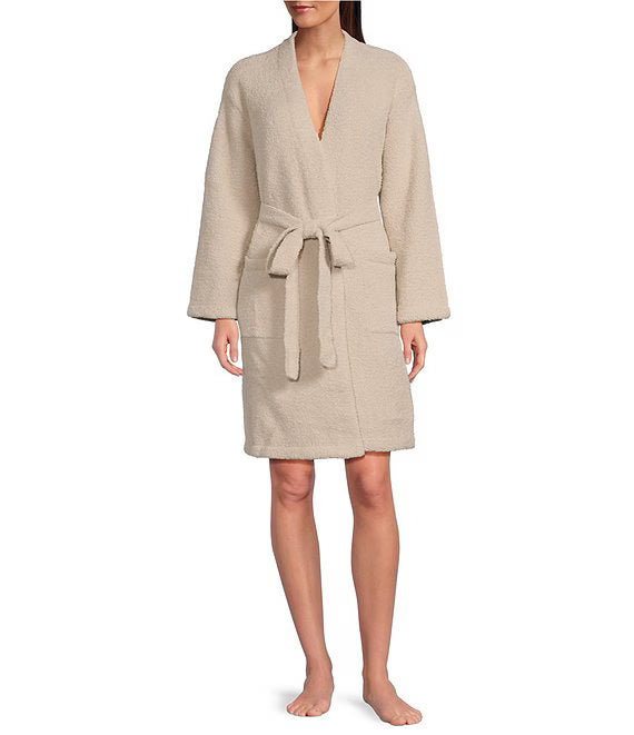 Cozy Chic Solid Robe - Stone