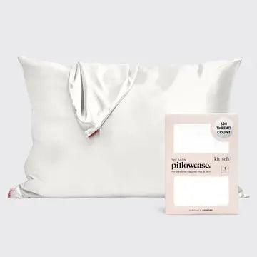 Satin Pillowcase Standard-Ivory
