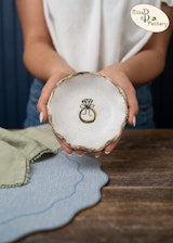 Ruffled Ring Dish