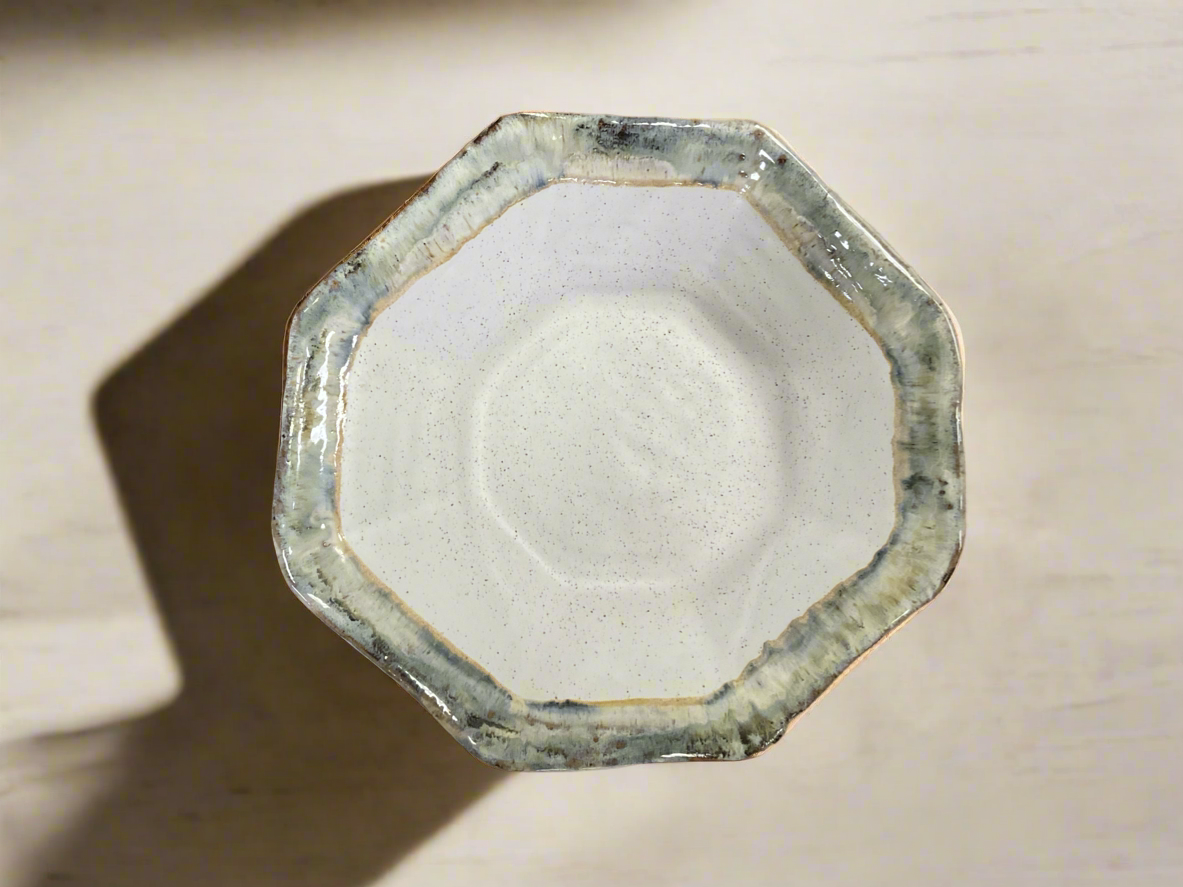 Octagonal Bowl - Magnolia