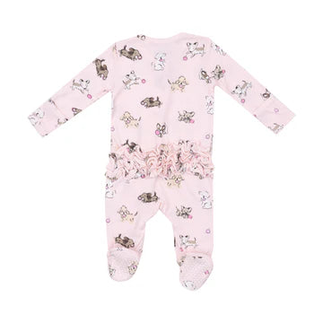 Fluffy Puppies - 2 Way Zipper Footie (Copy)