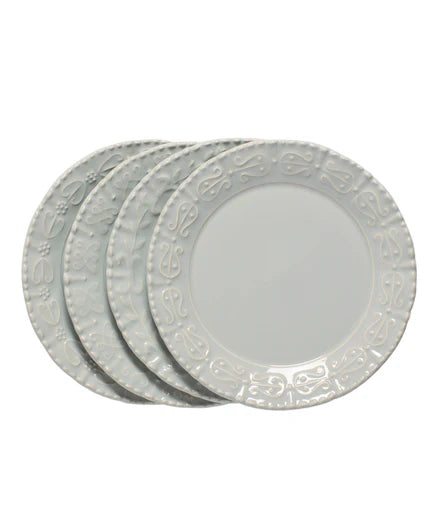 Historia Assorted Salad/Dessert Plate - Set of 4
