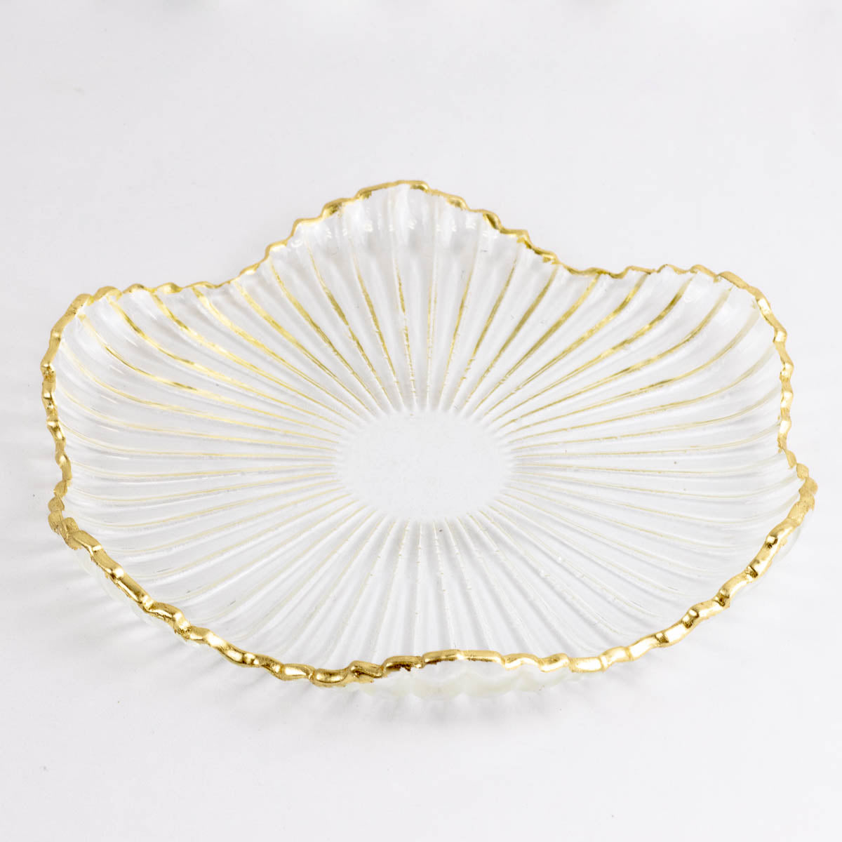 Gatsby Glass Serving Platter 10.5"