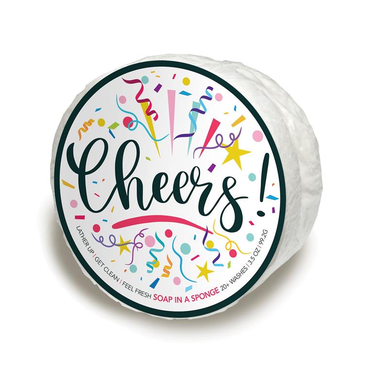 CHEERS! Soap in a Sponge