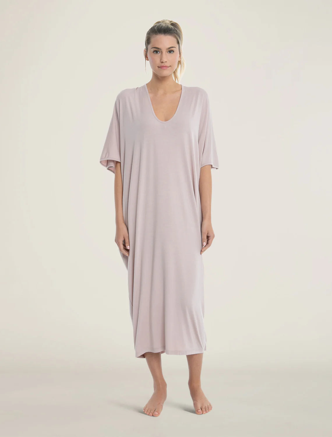 LMJ Caftan - Faded Rose OS
