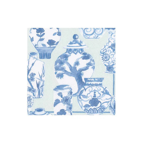 Glazed Porcelain Napkin Cocktail