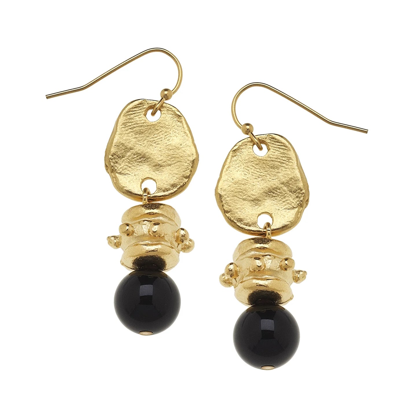 Bentley Earrings Black Onyx