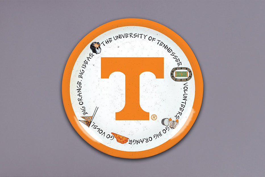 TN 13.5 Inch Round Platter with Power T