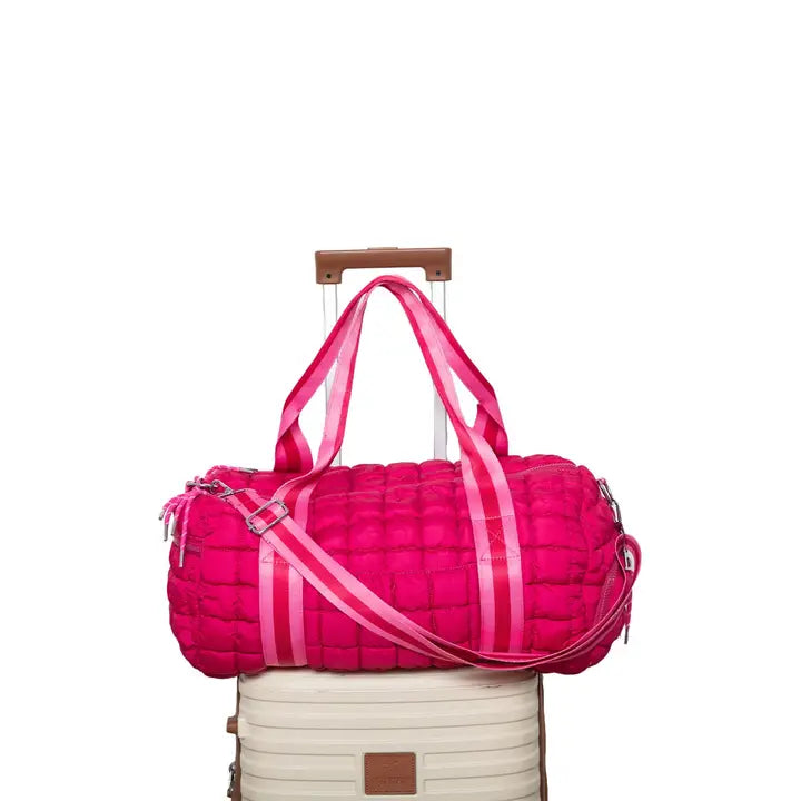 Striped Travel Bag