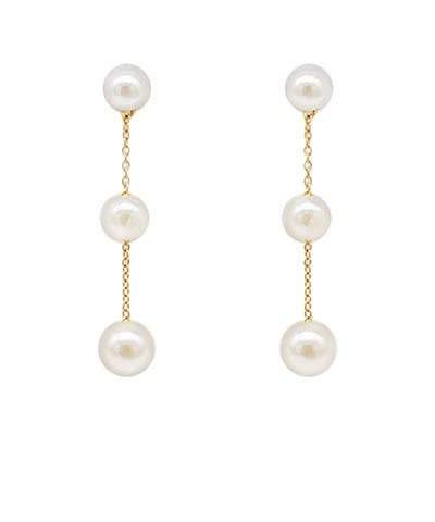 2 1/8" L Pearl Drop Earring