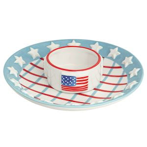 Americana Chip & Dip Set