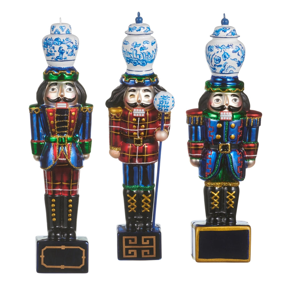 8" Noble Nutcracker Ornament