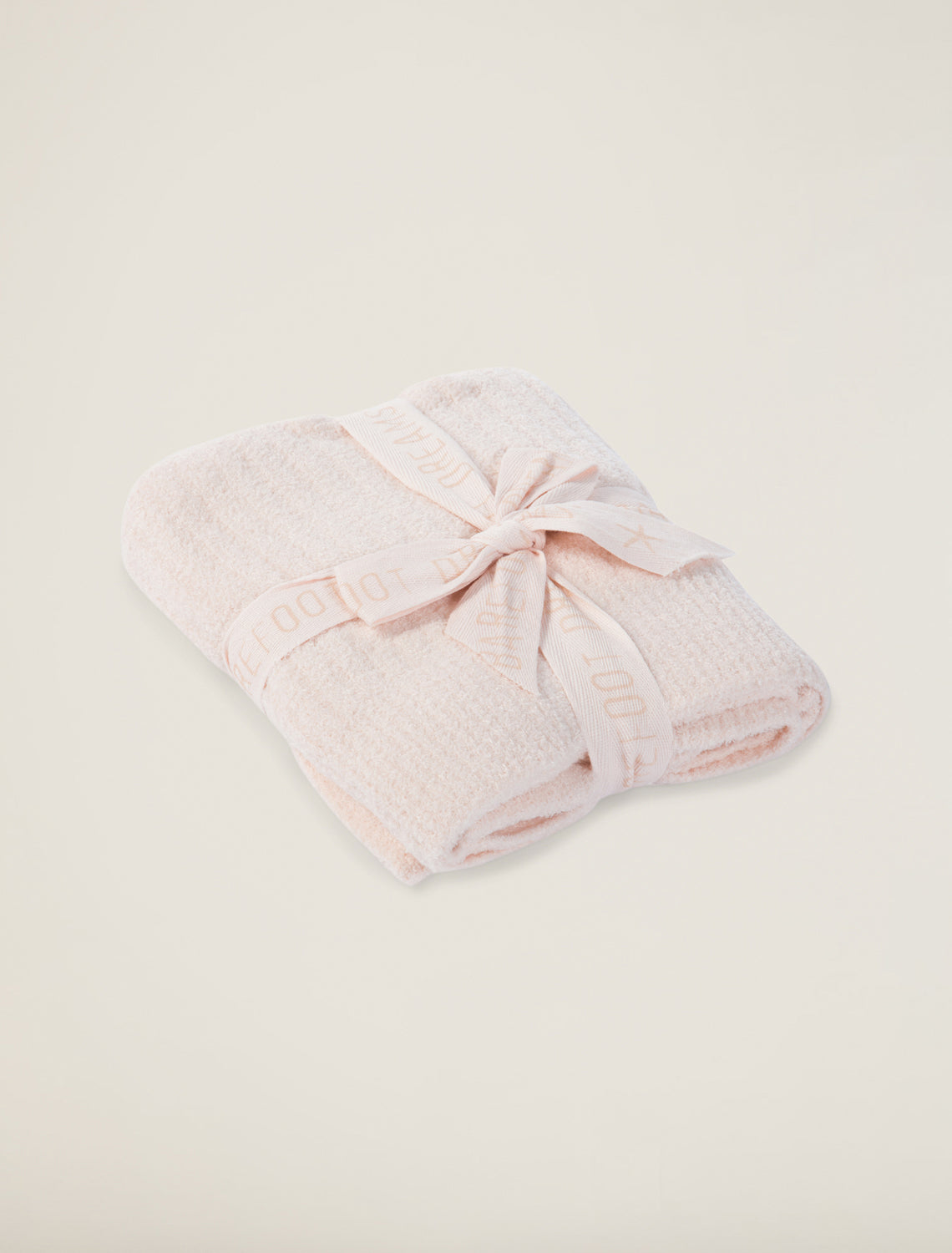 CCL ribbed pink blanket