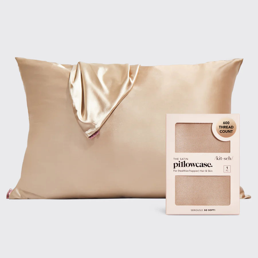 satin pillowcase - standard champagne