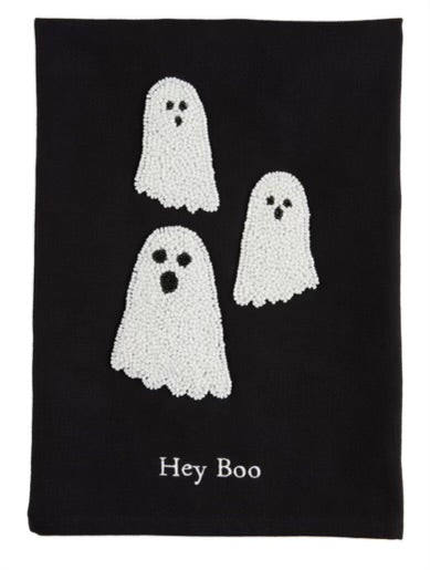 Ghost Halloween Bead Towel