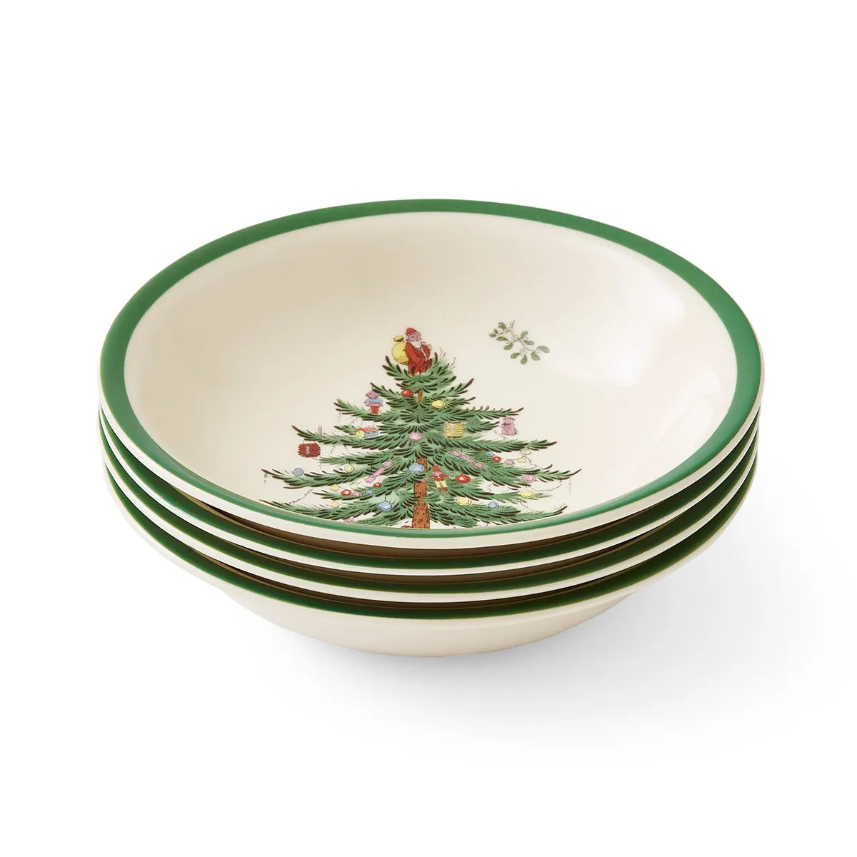 Spode - Christmas Tree Cereal Soup Bowl