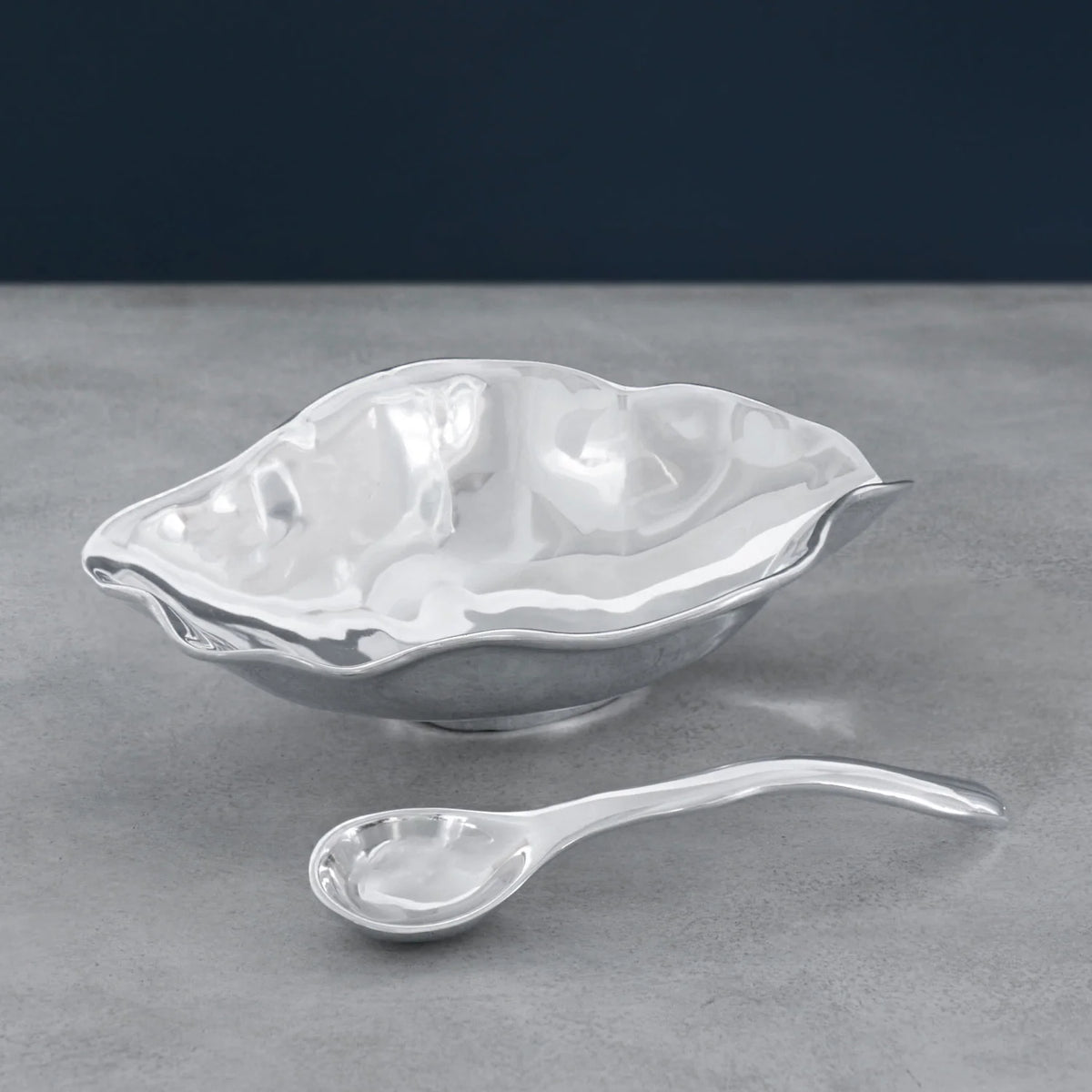 Vento Claire Medium Bowl with Spoon