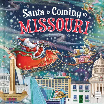Santa Is Coming To Missouri Book