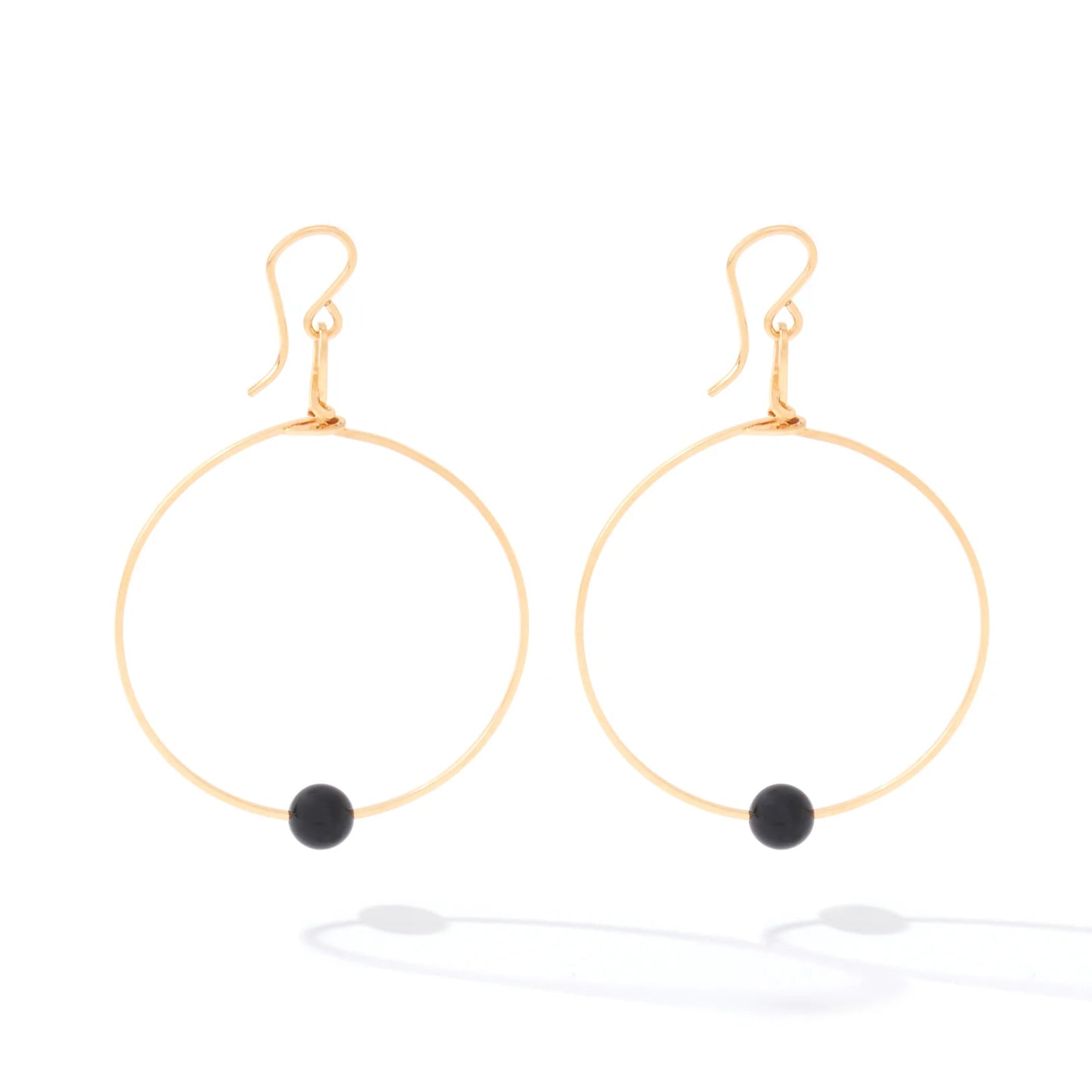 Breathe Earrings - Black Onyx