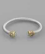 Clear Cable Bracelet