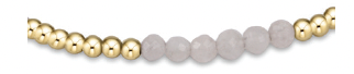 Blissful Pattern 2.5mm Bead Bracelet - Labradorite