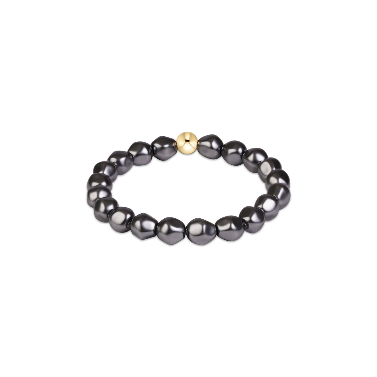Classic Admire Pearl Dark Grey Bracelet