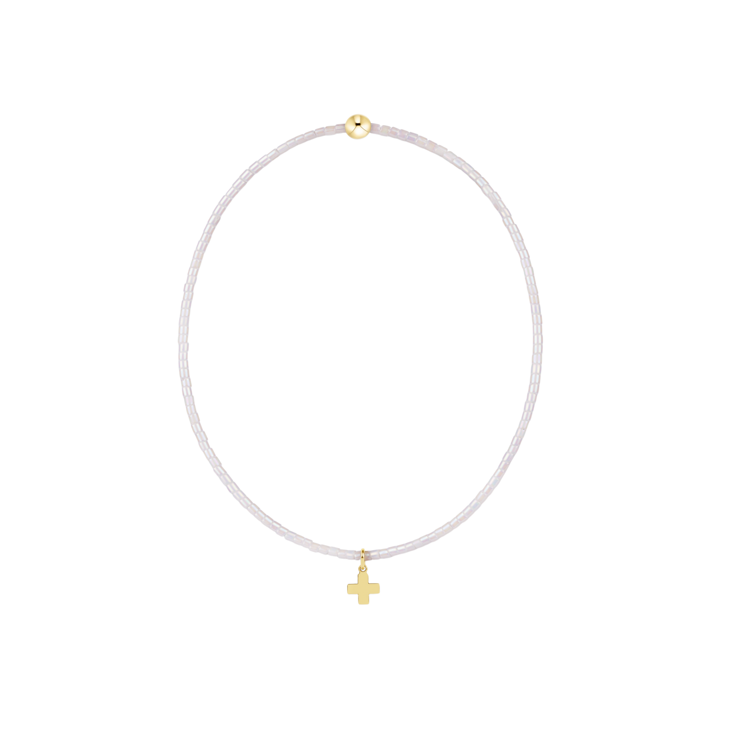 Hope Classic Silky White Bracelet - Signature Cross