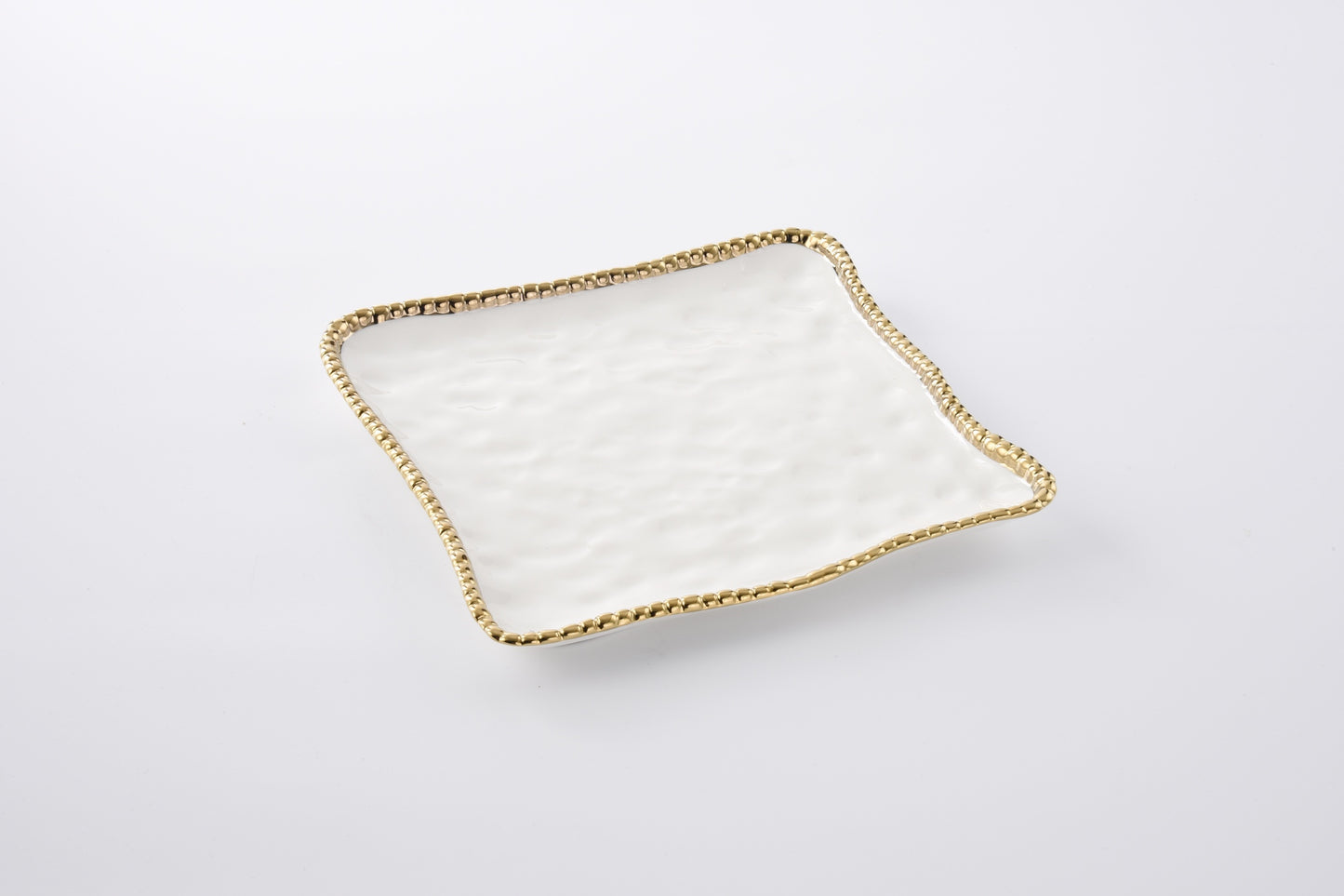Gold Salerno Sq Serving Platter CER1400WG