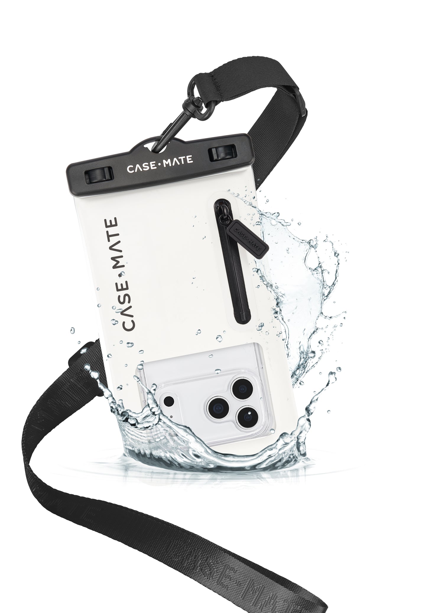 Waterproof Floating Pouch w/ Pocket - Sand Dollar