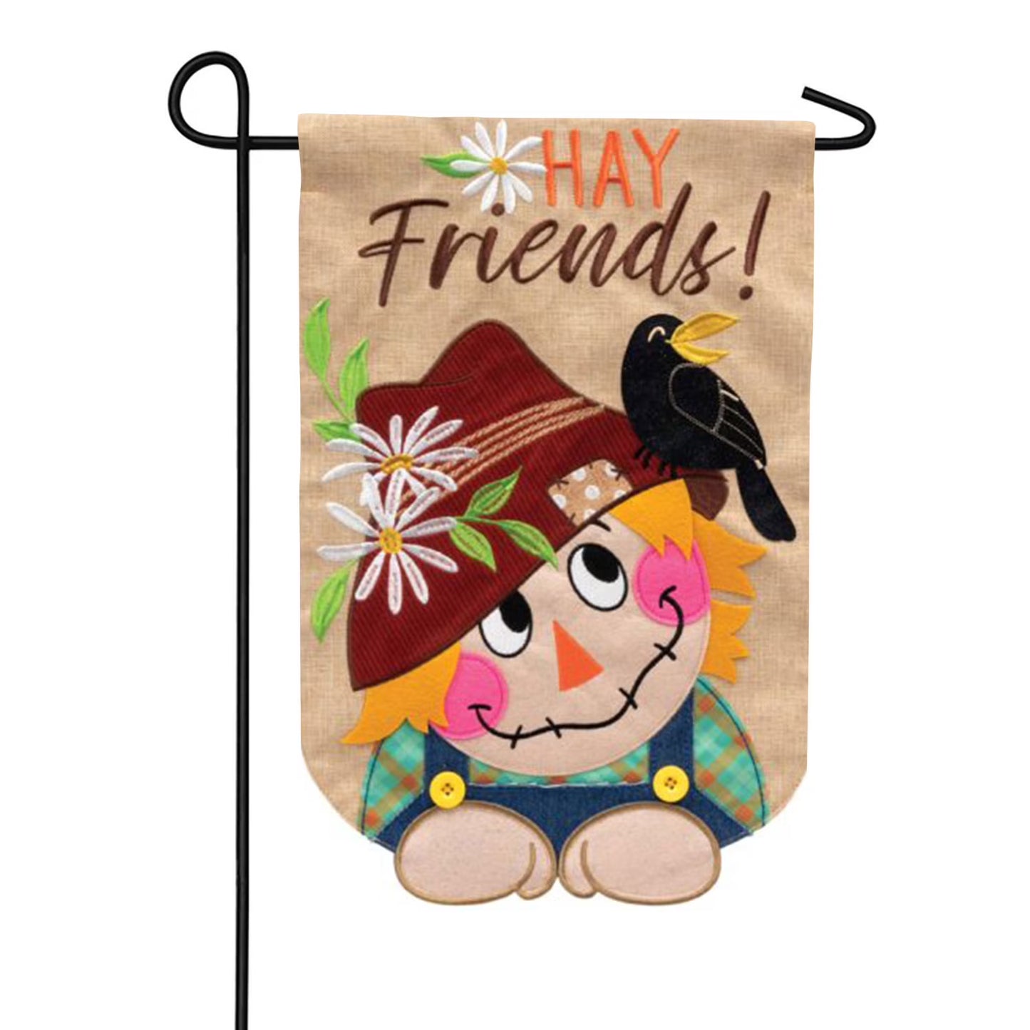 Hay Friends Garden Flag