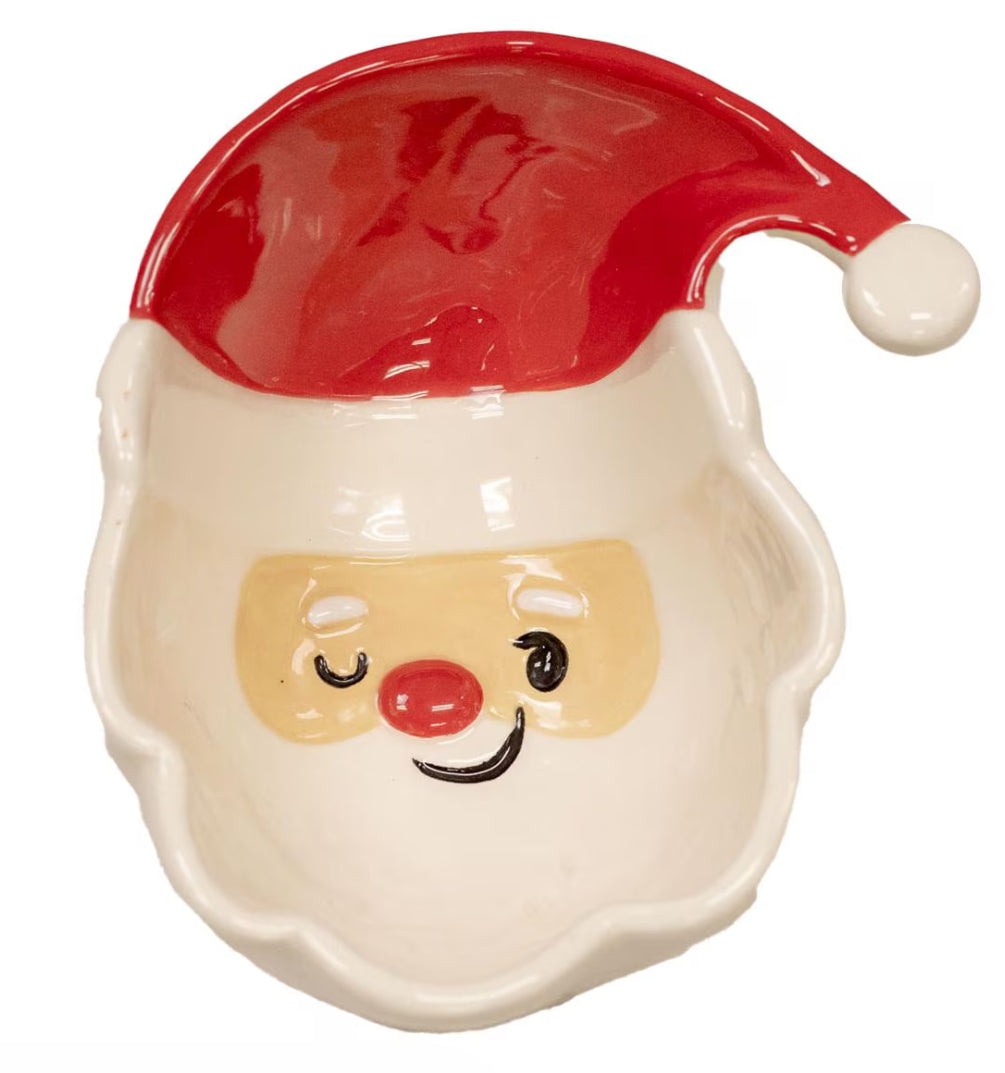 Jolly Santa Tidbit Bowl