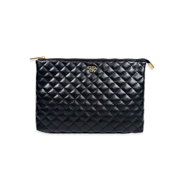 Everyday Sleek -Black Quilted