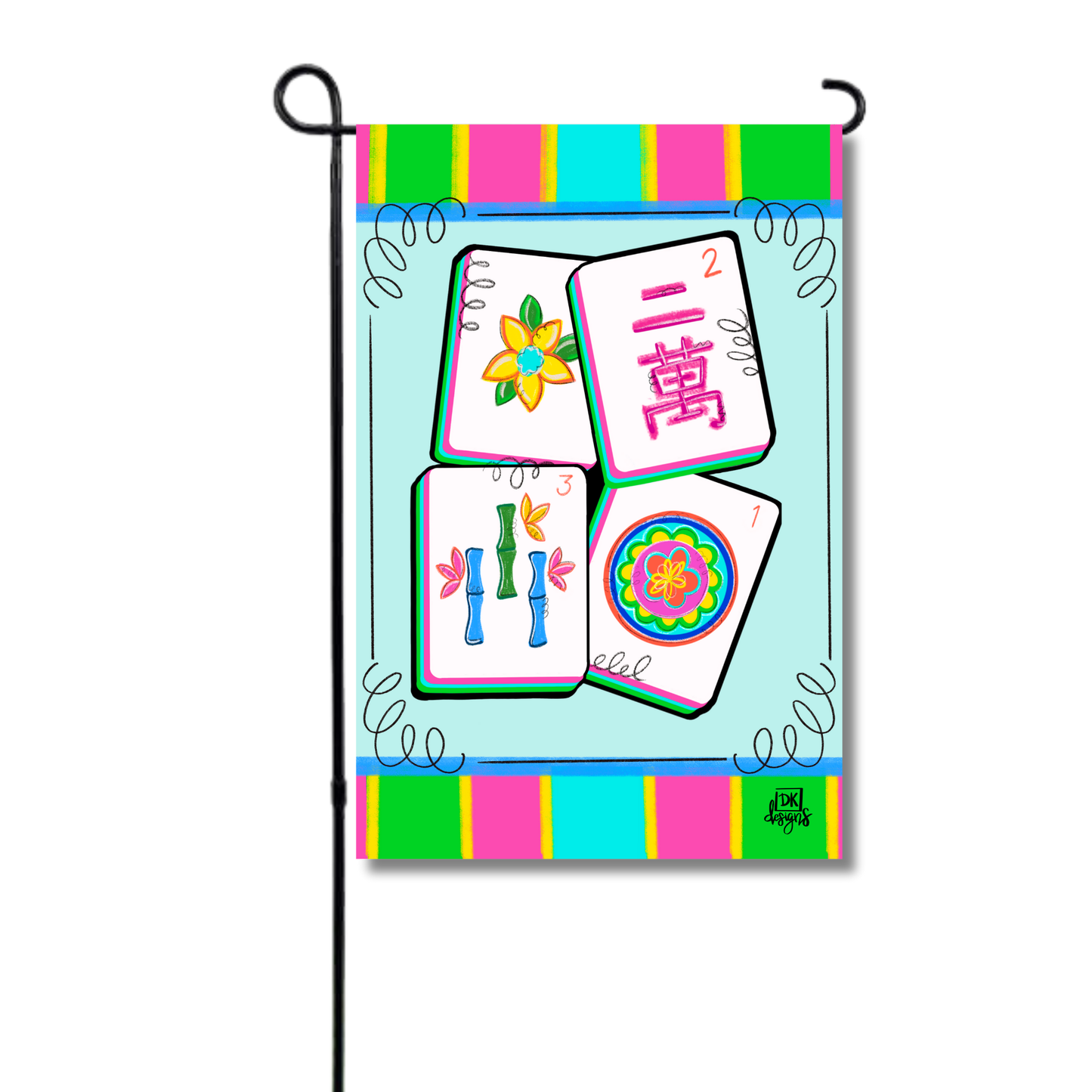 Mahjong Glam Flag