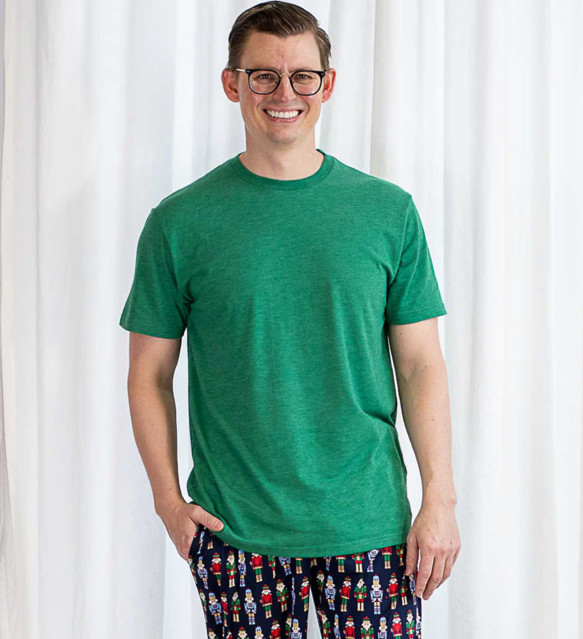 Men’s Crew Neck T-Shirt - Jolly Green