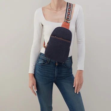 Cass sling - dark denim