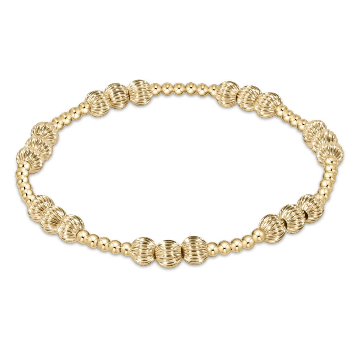 Extends - Dignity Joy Gold 5mm Bead Bracelet