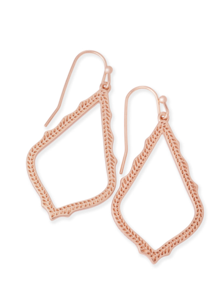 Sophia Rose Gold Earring