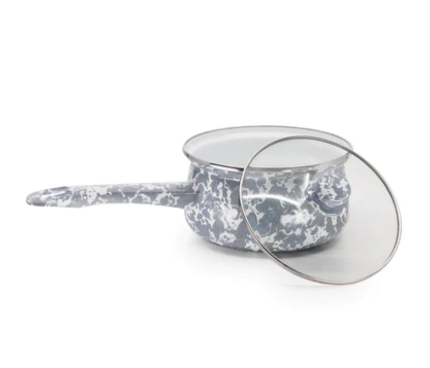 Gray Swirl Sauce Pan