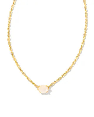 Cailin Pndnt Nck Gold Champagne Opal Crystal