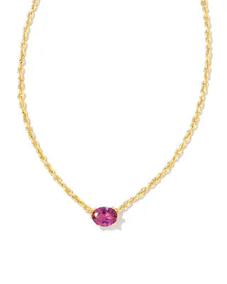 Cailin Pndnt Nck Gold Purple