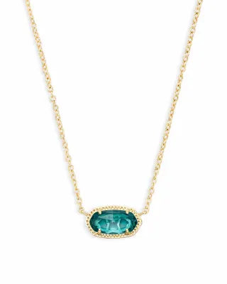 Elisa Necklace Gold London Blue