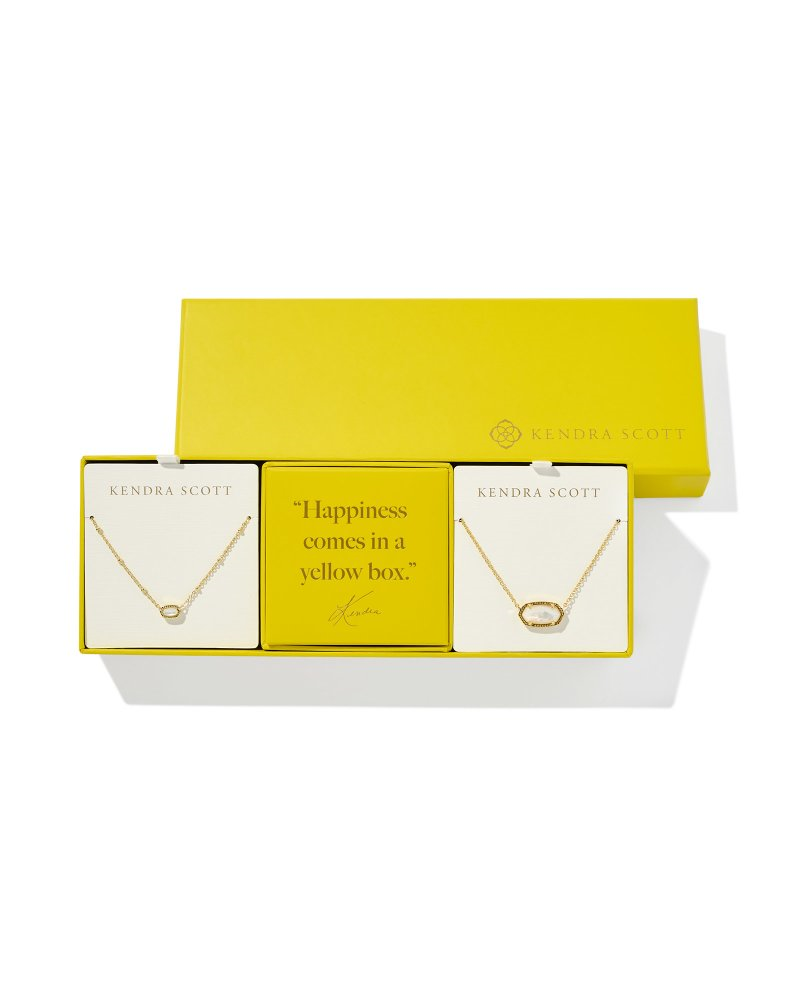 Elisa Gift Set of 2 Gold Ivory MOP