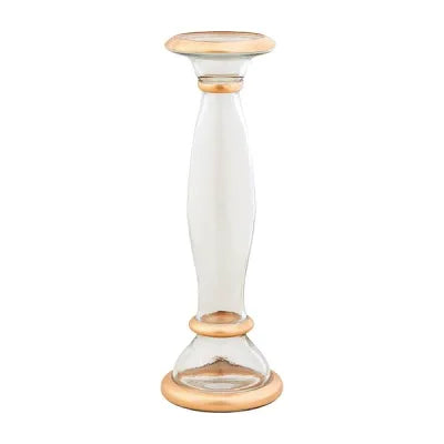 Large Gold Ring Candlestick
