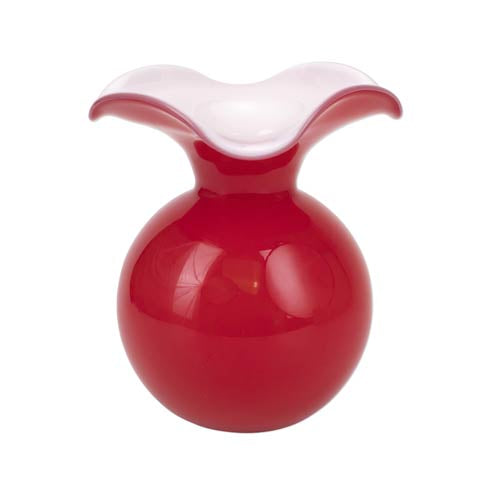 Hibiscus Medium Fluted Vase