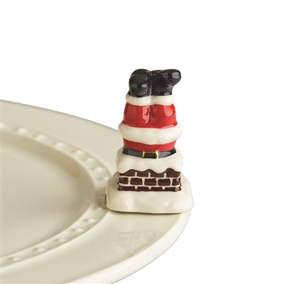 Santa Down the Chimn Mini- A256