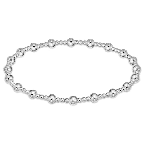 Classic Sincerity Sterling 4mm Bead Bracelet