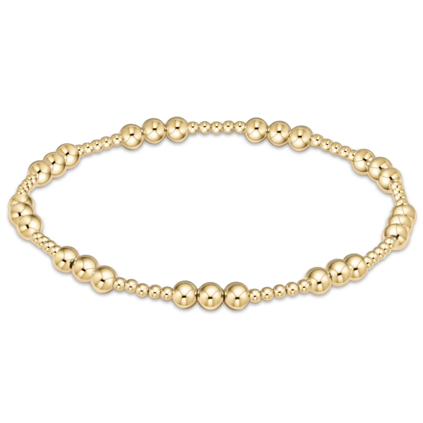 Classic Joy 4mm Bead Brace-Gold