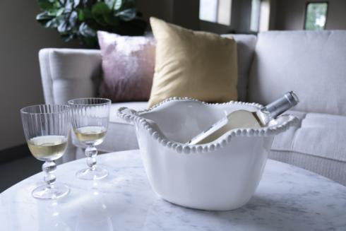 Vida Alegria Ice Bucket White