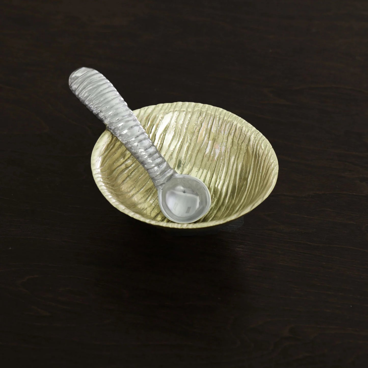 Ripples Small Gold Bowl-Gun Spo
